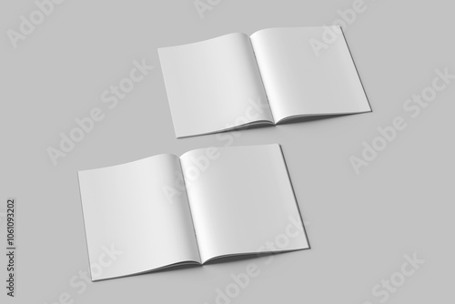 BLANK A4 CATALOG WHITE