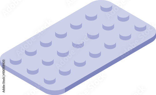 Orthopedic mattress pad provides pressure point relief and promotes proper spinal alignment for enhanced sleep