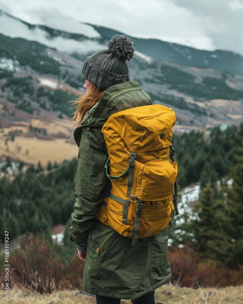 Discover new horizons a traveler embraces adventure while using your brand s essential gear Discover new horizons a traveler embraces adventure while using your brand s essential gear