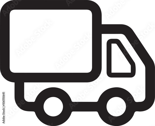 Truck icon symbol vector illustration
