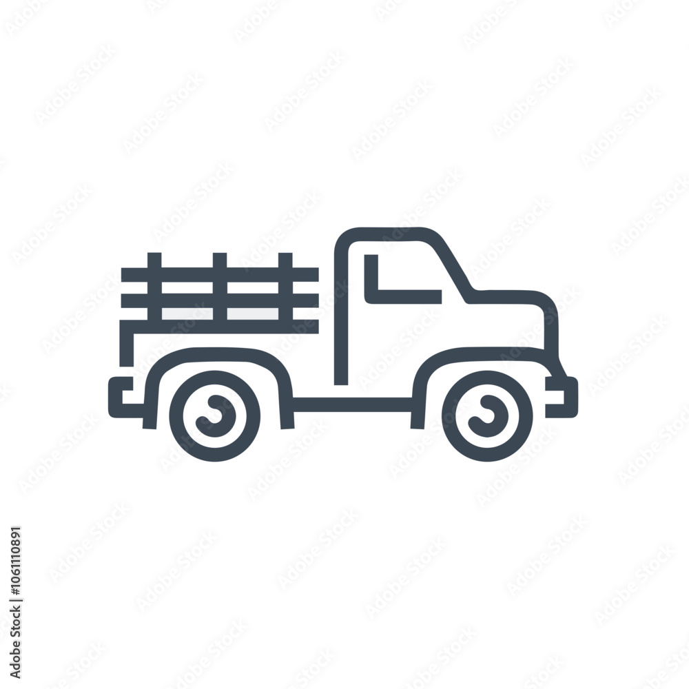 Truck icon symbol vector illustration
Truck icon symbol vector illustration