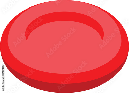 Erythrocyte transporting oxygen and nutrients throughout circulatory system, maintaining healthy bodily functions