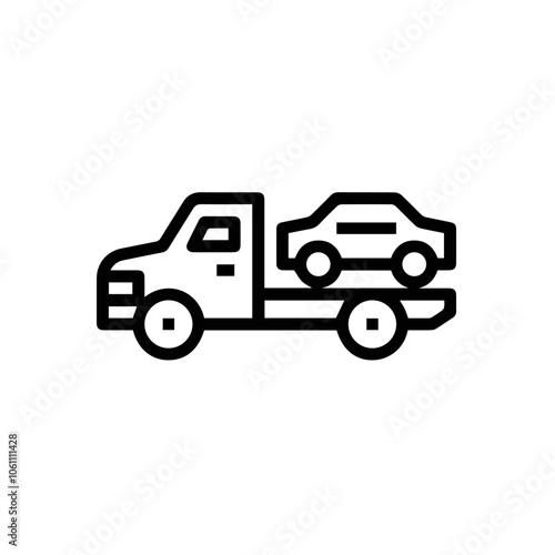 Wallpaper Mural Truck icon symbol vector illustration
 Torontodigital.ca