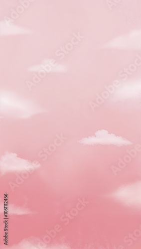 pink sky with clouds