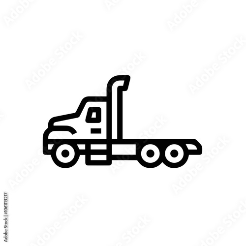 Truck icon symbol vector illustration 