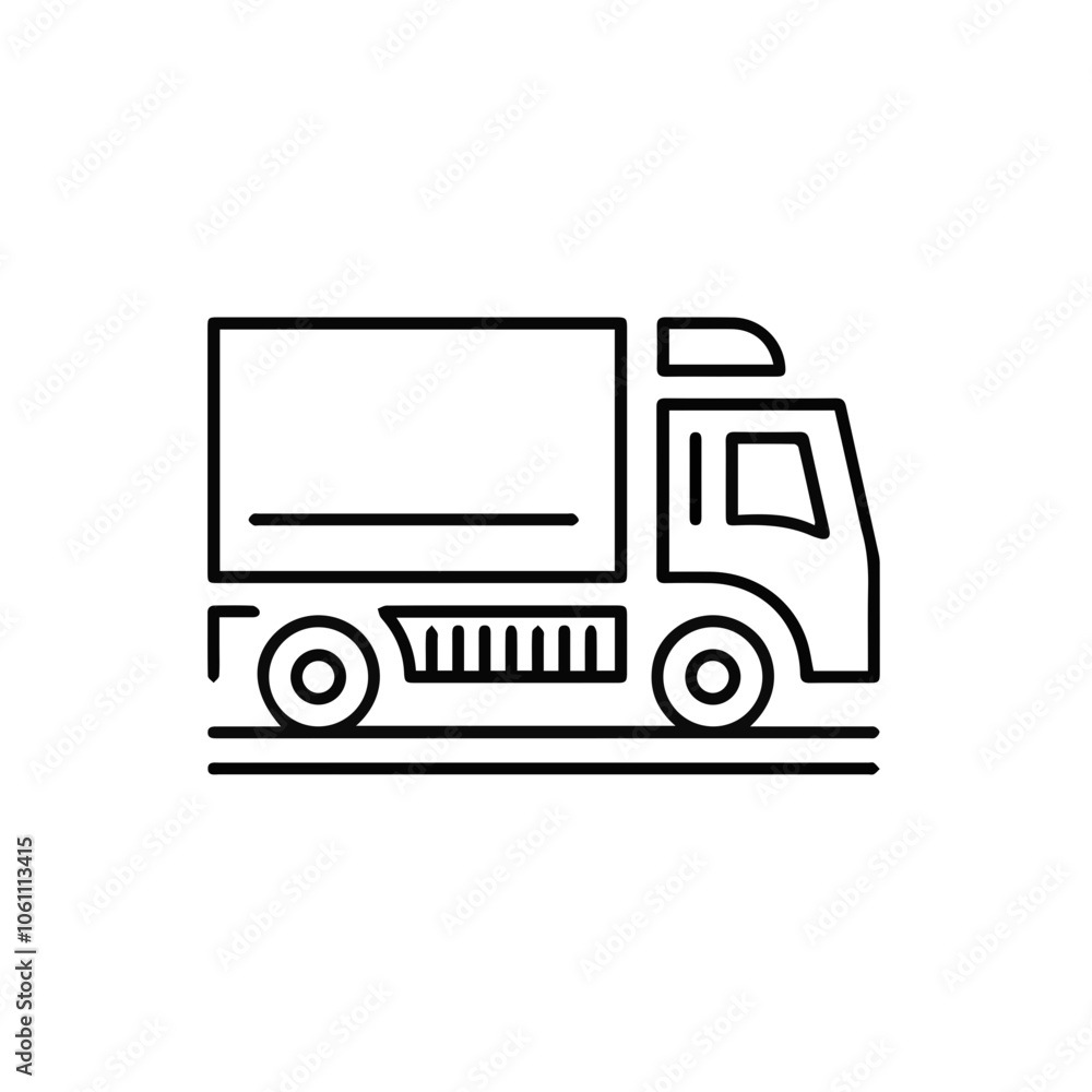 Truck icon symbol vector illustration
Truck icon symbol vector illustration