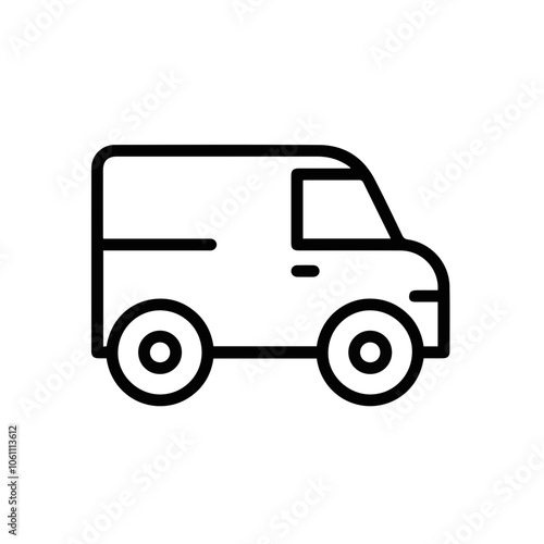 Truck icon symbol vector illustration 