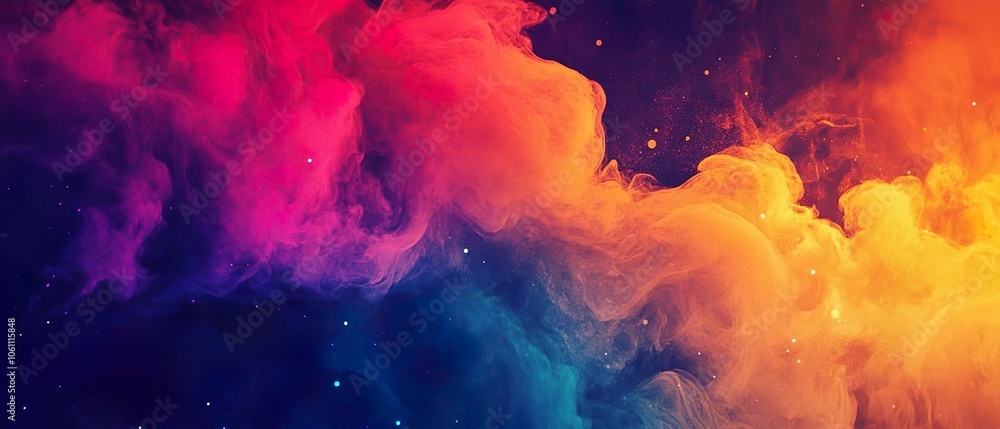 Vibrant Abstract Smoke Art Vibrant Abstract Smoke Art