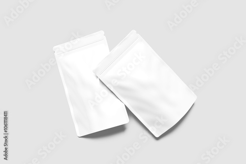 Blank pouch White