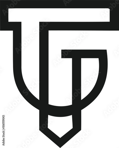 tg logo design