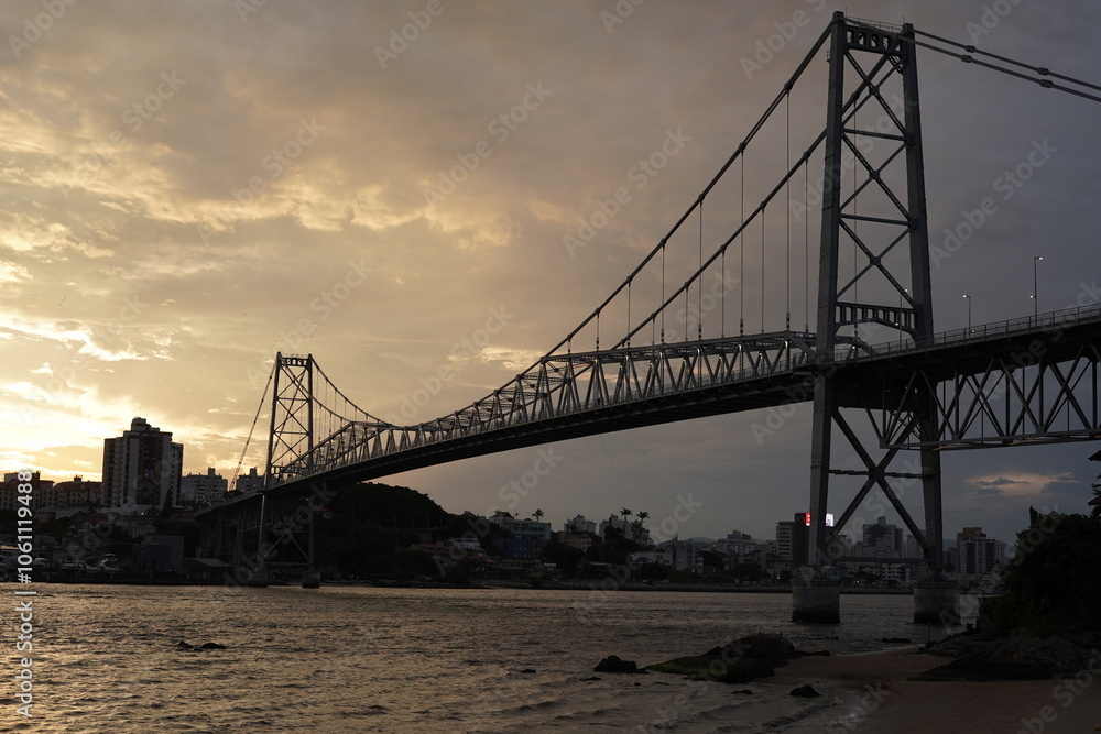 Obraz premium Ponte Hercílio Luz Florianópolis - Foto Quadro