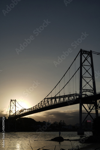 Ponte Hercílio Luz Florianópolis - Foto Quadro