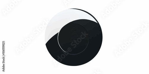 Black and White Swirl Plate: A minimalist design with a  black and white swirl pattern, this plate adds an elegant touch to any dining setting. Perfect for modern dining and contemporary design. 