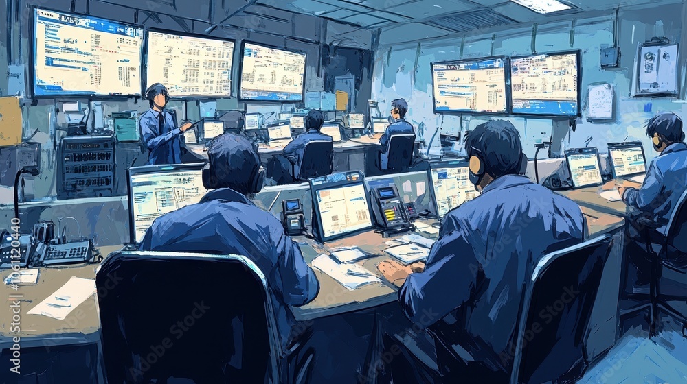 Monitoring the Control Room: A Glimpse into the Nerve Center of Operations Monitoring the Control Room: A Glimpse into the Nerve Center of Operations
