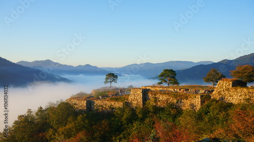 竹田城 雲海の日の出