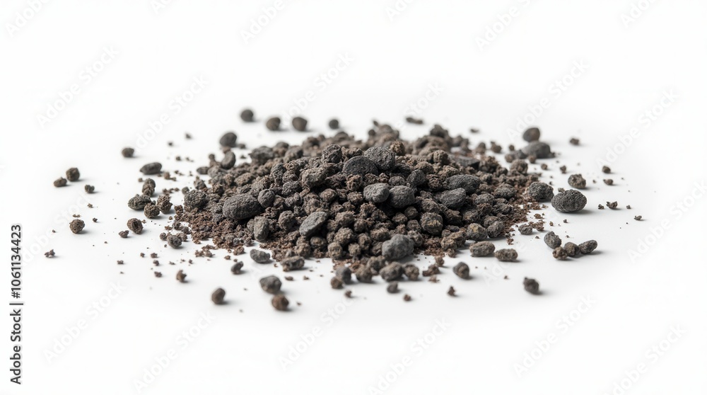 Scattered Cigarette Ash Isolated on White Background Realistic Texture with Clipping Path Scattered Cigarette Ash Isolated on White Background Realistic Texture with Clipping Path