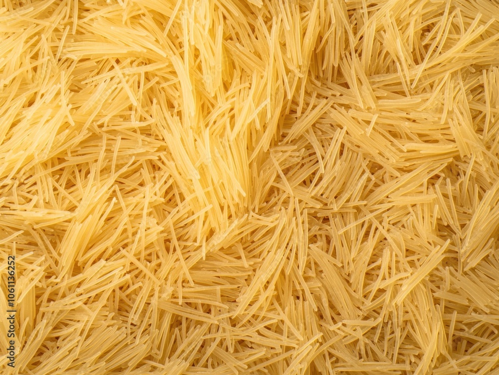 A pile of macaroni pasta, freshly grated and ready to be used in a dish. A pile of macaroni pasta, freshly grated and ready to be used in a dish.