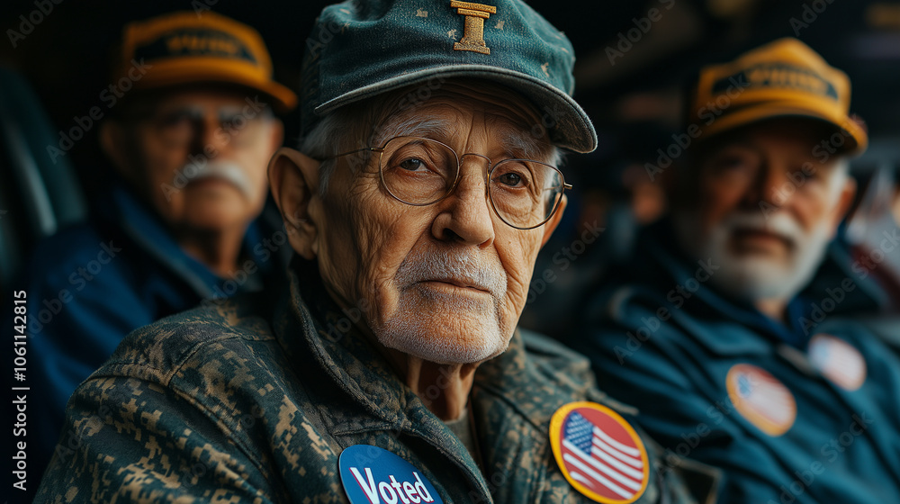 Obraz premium Veterans with