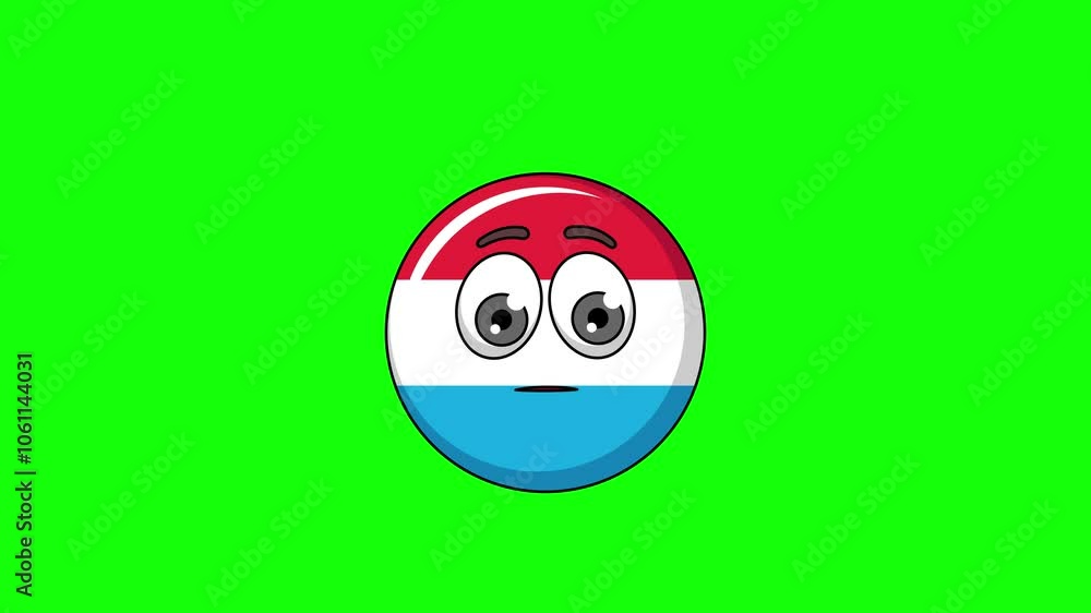 luxembourg character with a raised eyebrow, skeptic's face luxembourg character with a raised eyebrow, skeptic's face