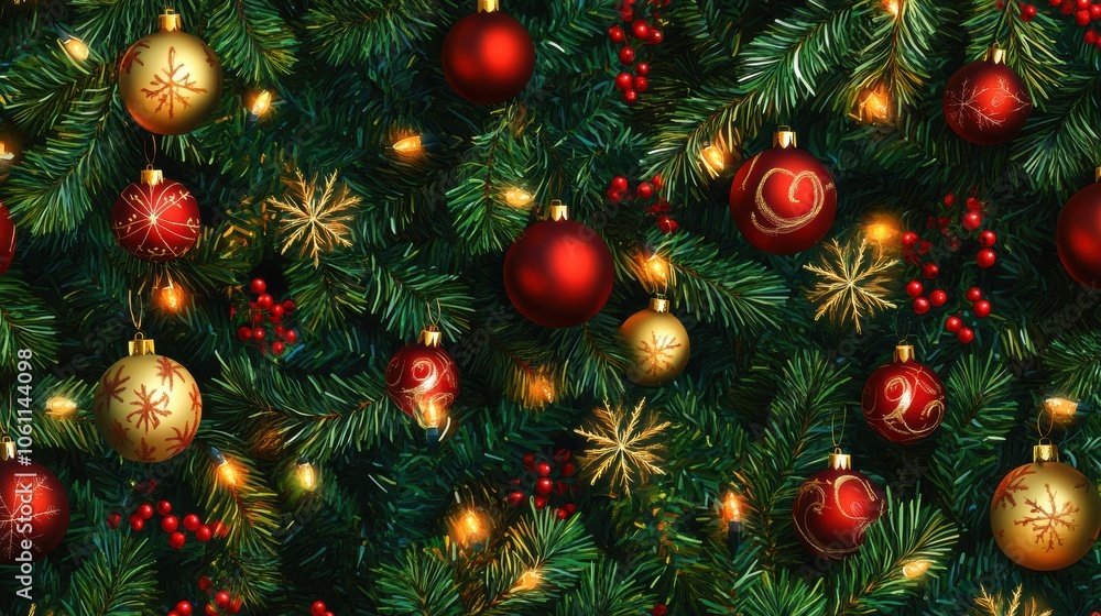 decoration ornament on Christmas tree. decoration ornament on Christmas tree.