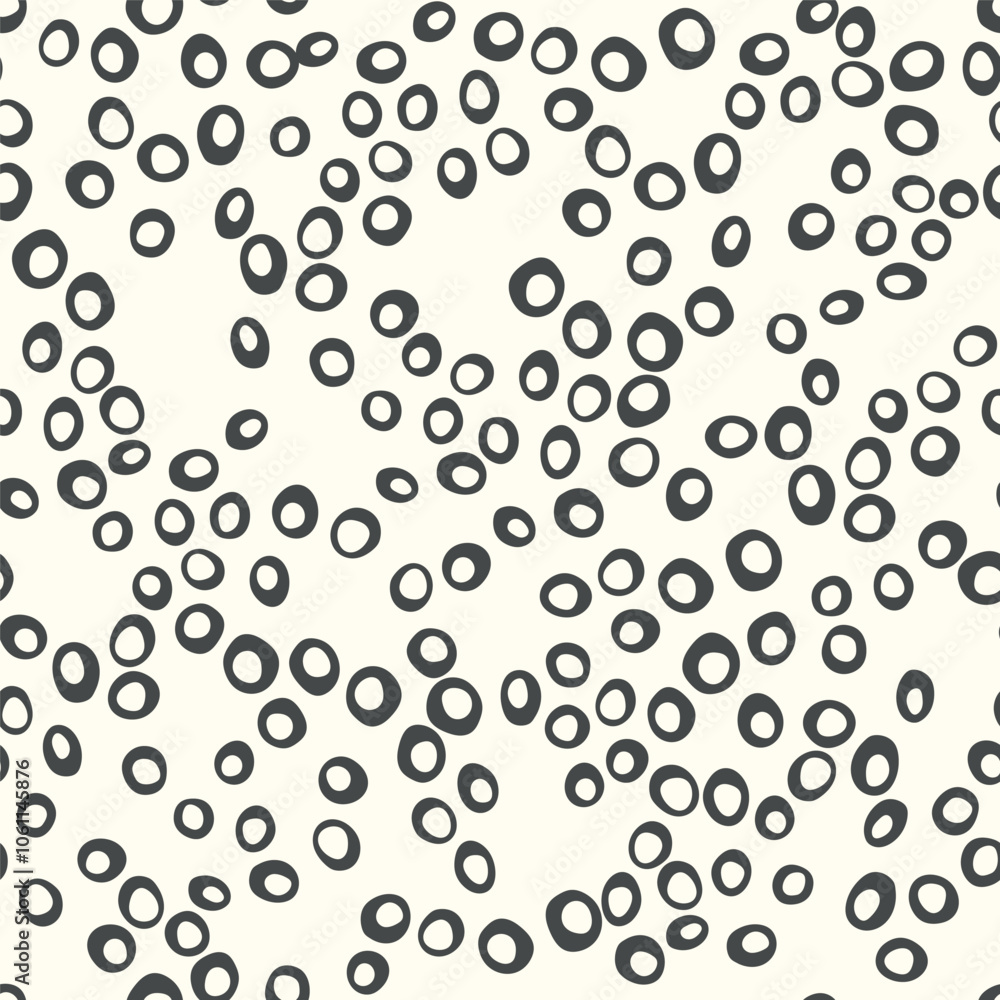 Abstract seamless pattern with bubbles and circles. Cute vector background. Hand drawn simple water texture illustration Abstract seamless pattern with bubbles and circles. Cute vector background. Hand drawn simple water texture illustration