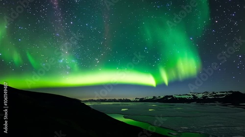 Wallpaper Mural Landscape Beautiful Lights Northern aurora borealis miracle mystique mystery silhouette sunset sky nature person tripod travel mountain light night photo spot love tree lake water north cold scenic r Torontodigital.ca