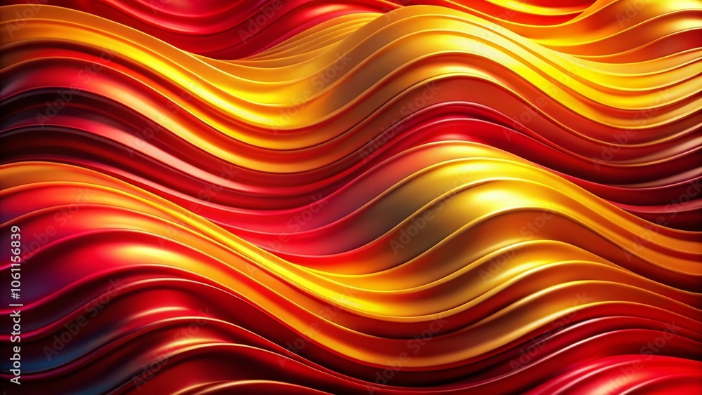 Abstract Red and Yellow Waves Background for Modern Banner and Poster Design | Vector Illustration with High Depth of Field for Web Use Abstract Red and Yellow Waves Background for Modern Banner and Poster Design | Vector Illustration with High Depth of Field for Web Use