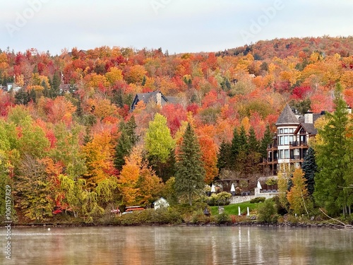 Fall Colors by Lake