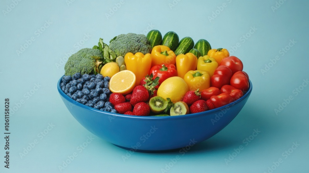 Vibrant Bowl of Fresh Produce for Immune Support and Wellness Boost Your Health with Colorful Fruits and Vegetables, Healthy Eating, Diet, Nutrition, Vitamins, Minerals, Antioxidants Vibrant Bowl of Fresh Produce for Immune Support and Wellness Boost Your Health with Colorful Fruits and Vegetables, Healthy Eating, Diet, Nutrition, Vitamins, Minerals, Antioxidants