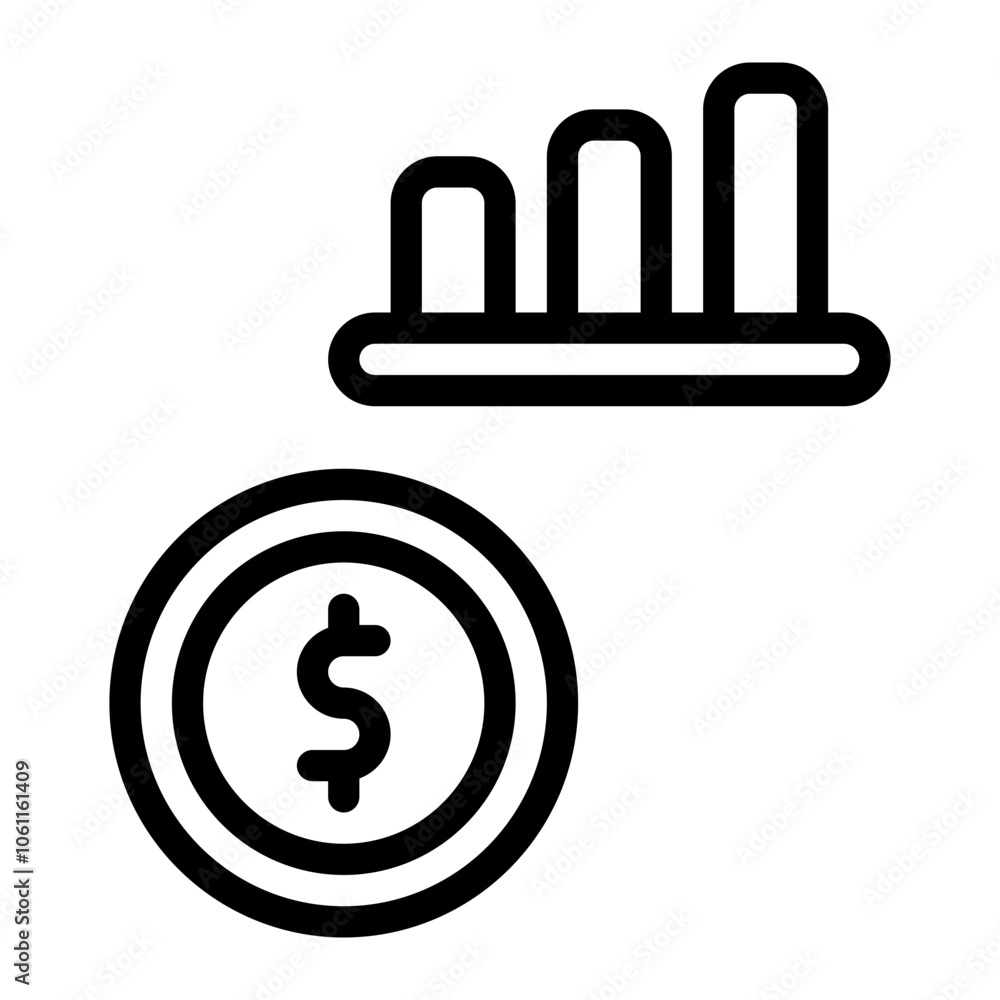 Business Analytics Icon Business Analytics Icon