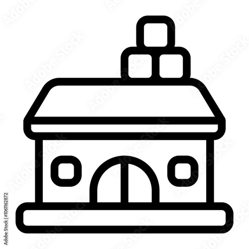 Daycare line icon