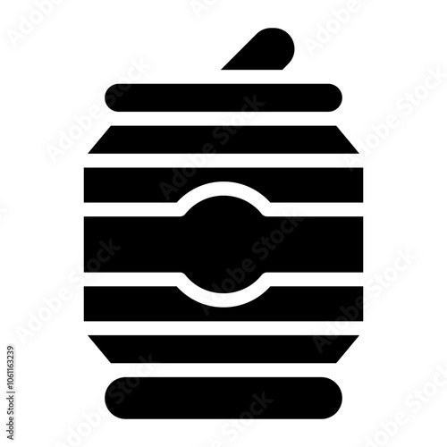 Drink Can solid icon