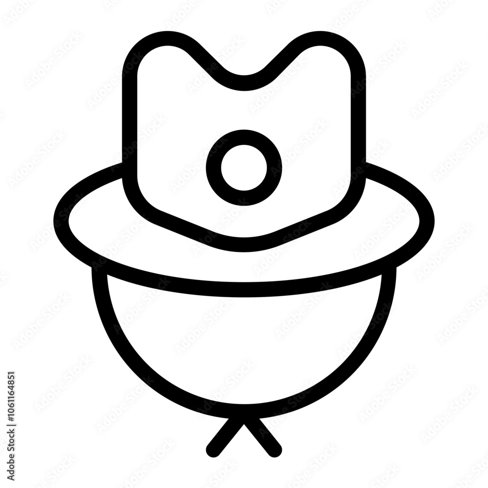 Hat line icon Hat line icon