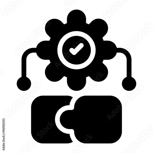 Integration Solid Icon