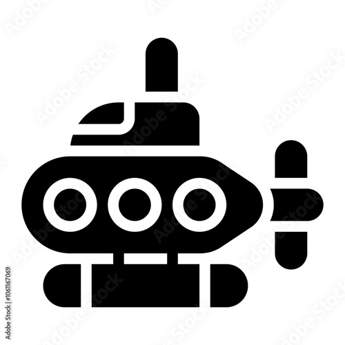 Military Solid Icon