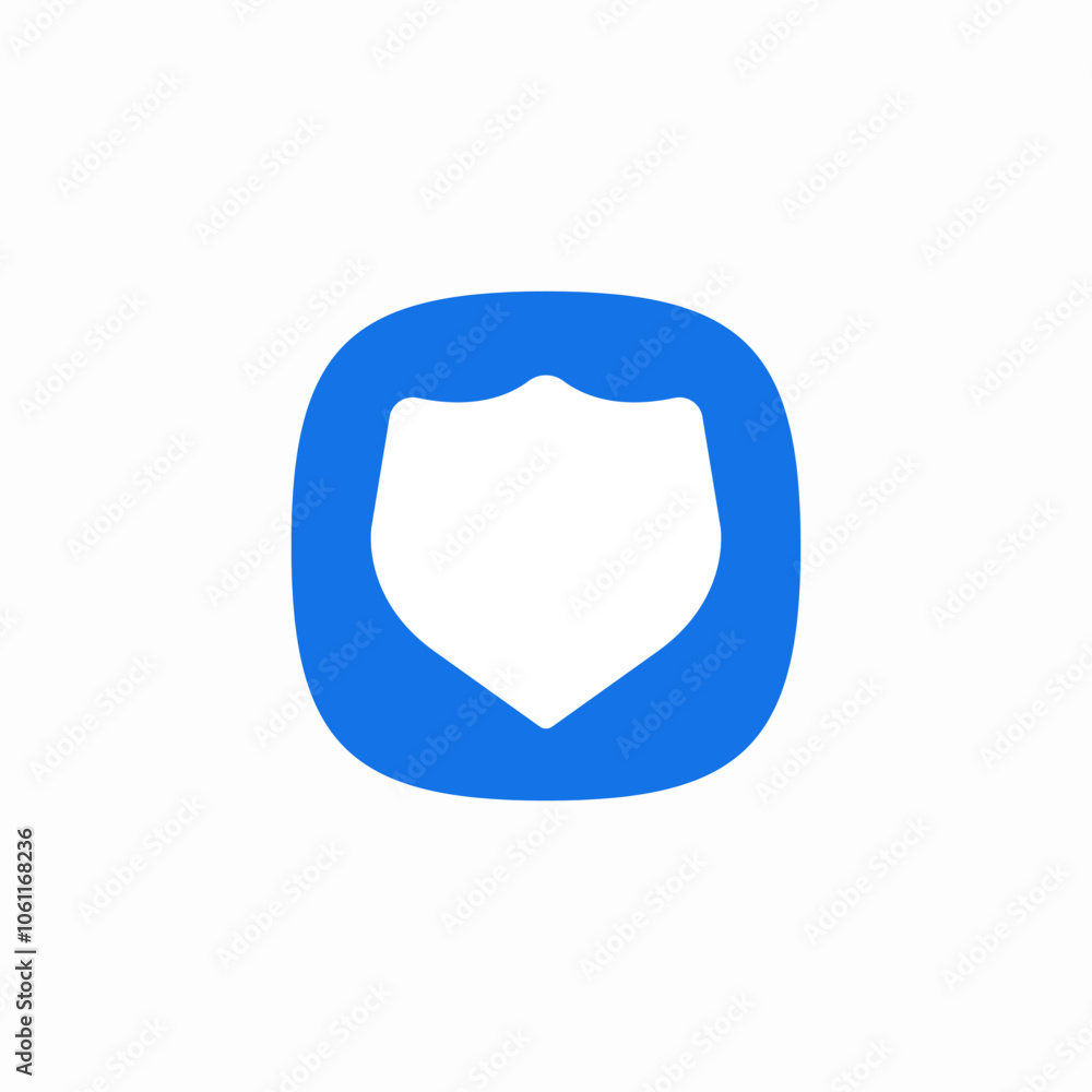 police shield icon sign vector police shield icon sign vector