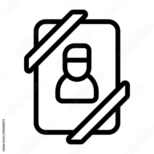 Photo Frame line icon