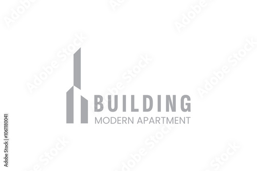 apartment logo vector icon illustration