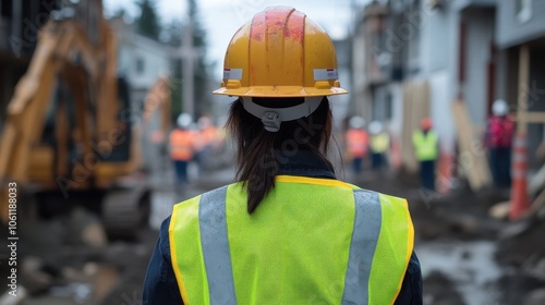 Construction Worker on Site