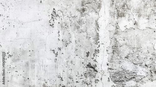 Wallpaper Mural Concrete Surface with Grungy White-Gray Wall Texture Torontodigital.ca