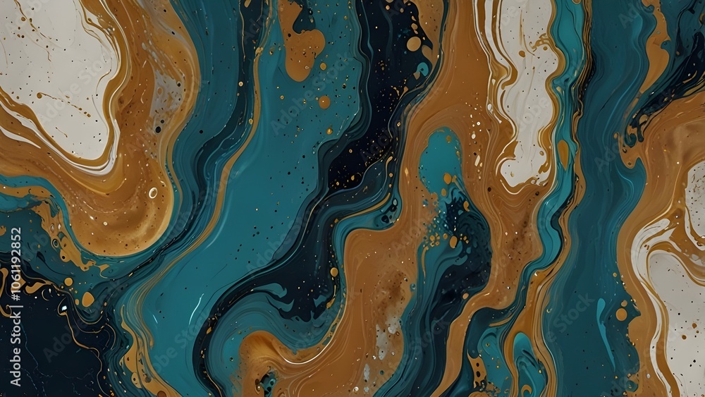 Luxury abstract fluid art painting background, Liquid abstract marble painting with background print. New liquid texture. 3d artwork Generative AI Luxury abstract fluid art painting background, Liquid abstract marble painting with background print. New liquid texture. 3d artwork Generative AI