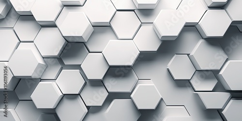 hexagon shape background 