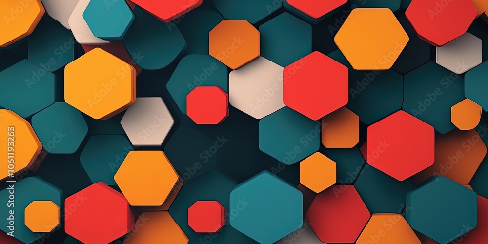 hexagon shape background hexagon shape background
