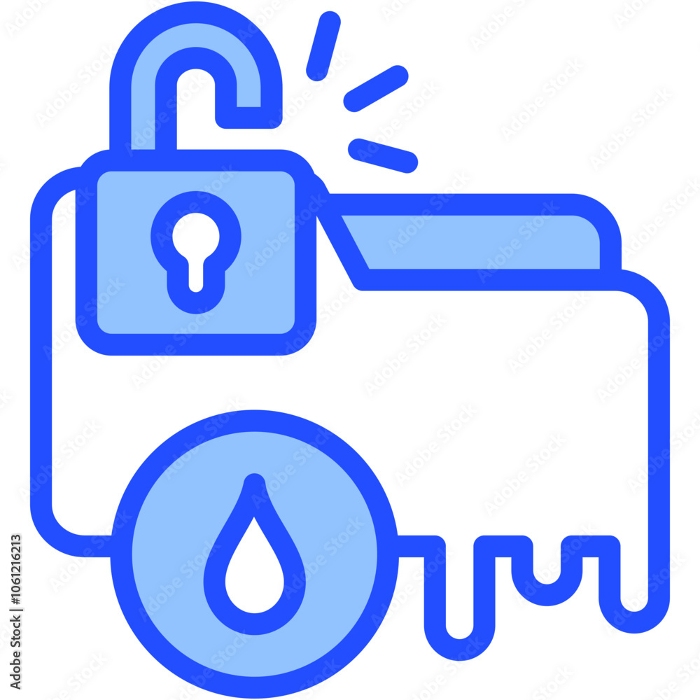 Data Leak Icon Data Leak Icon