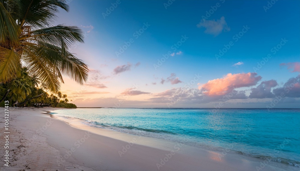 Morning on the Tropical Shore Morning on the Tropical Shore