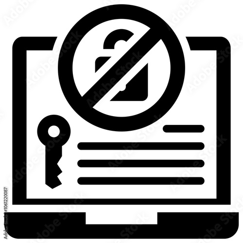 Unauthorized Access Icon