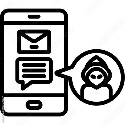 Smishing Icon