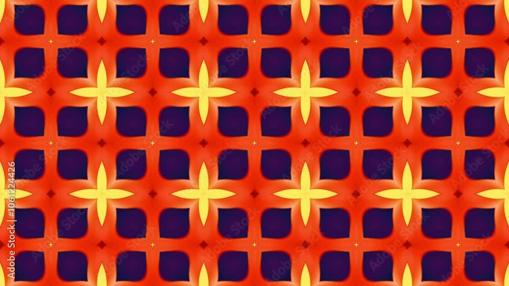 Kaleidoscope seamless looped patterns motion graphics background. 4k Kaleidoscope seamless looped patterns motion graphics background. 4k