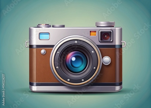 Photo Camera Icon Vector Sign and Symbols for Creative Designs, Photography Blogs, and Digital Art Projects - High-Quality Graphics for Visual Communication and Branding