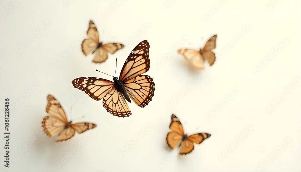 Obraz premium butterfly on a branch